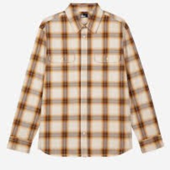 NWT The Kooples Men's Checkered Cotton Button Down Shirt Size XL - Picture 1 of 8